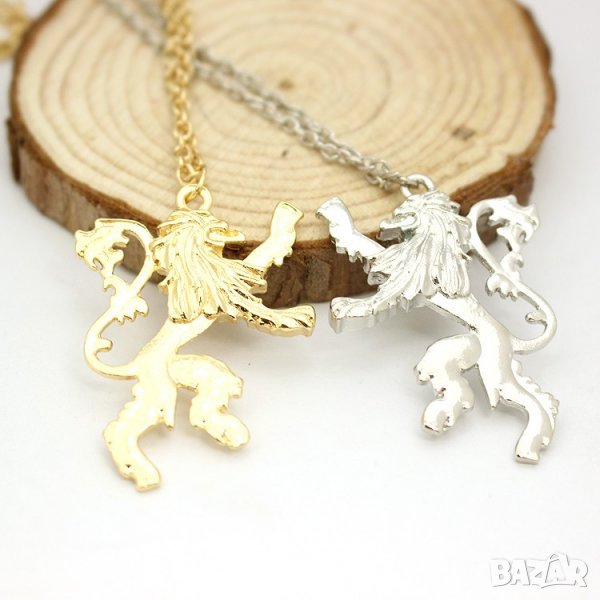 Ланистър House of the Dragon (🏡🐲) колие с лъвче, снимка 1