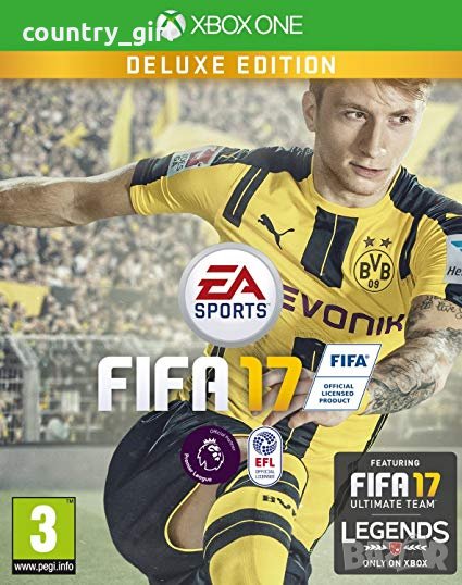 FIFA 17 - Deluxe Edition (Xbox One) - чисто нова с фабрично фолио 100% оригинал , снимка 1
