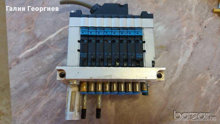 Festo CPV10 пневматичен блок, снимка 1