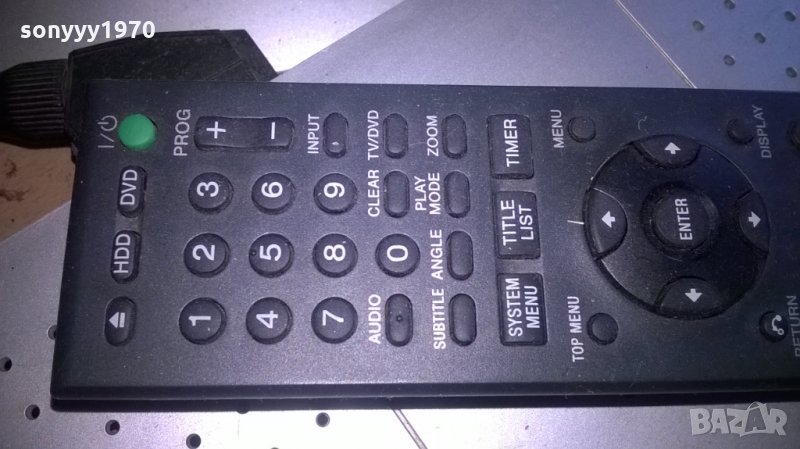 *sony hdd/dvd remote-внос холандия, снимка 1