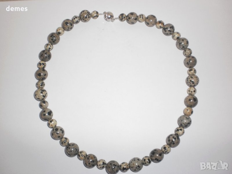  Гердан от далматински яспис-кръг, снимка 1