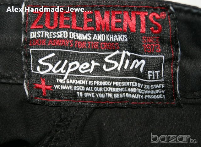 ZUELEMENTS - къси черни панталонки, снимка 2 - Къси панталони и бермуди - 18165892