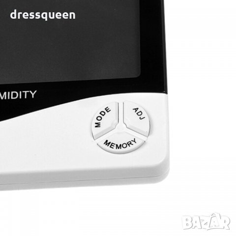 HTC-1 Часовник + Термометър + Влагометър, снимка 11 - Други стоки за дома - 24814165