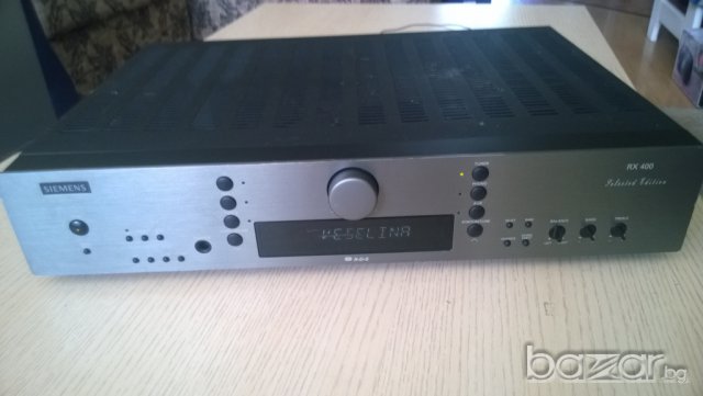 siemens rx-400-r7 selected edition-rds-stereo receiver-нов внос от швеицария, снимка 4 - Ресийвъри, усилватели, смесителни пултове - 7828748