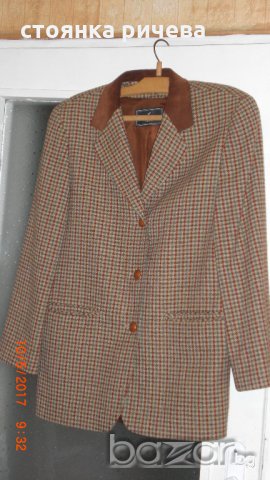 продавам дамско сако,пепит-внос от Германия, снимка 1 - Сака - 18226268