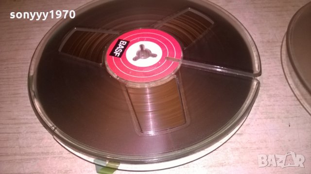 basf-2бр ретро ролки-15см-внос швеицария, снимка 2 - Ресийвъри, усилватели, смесителни пултове - 26043307