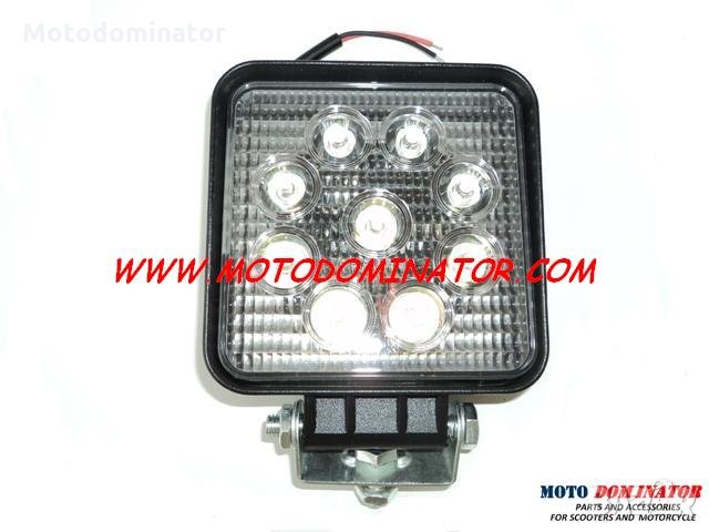 Led motorcycle фар квадрат , снимка 1