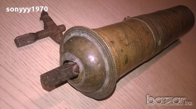 Ретро мелница голяма без върток-27/7см, снимка 3 - Антикварни и старинни предмети - 16624866