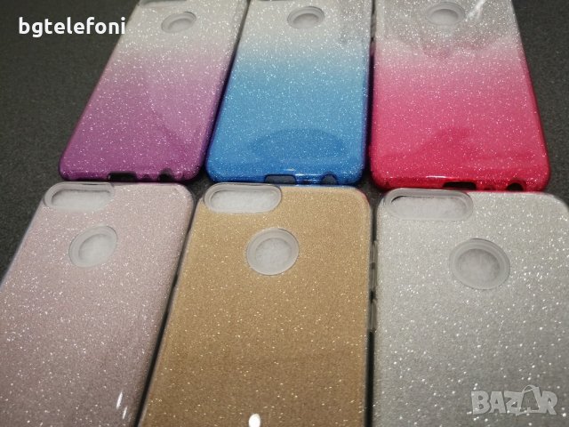 Huawei P Smart блестящи силиконови гърбове, снимка 1 - Калъфи, кейсове - 21621924
