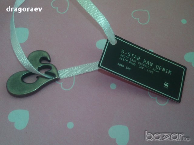 G Star-нов метален бадж - висулка  , снимка 4 - Други - 11012975