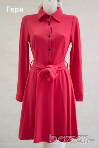 Червена рокля марка Naoko, снимка 1 - Рокли - 18459547