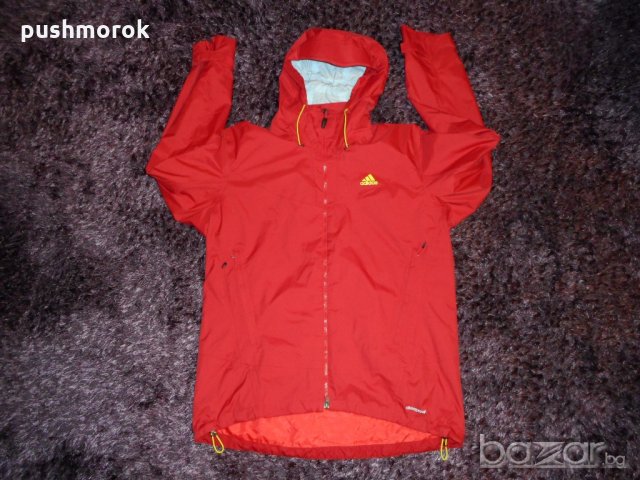Adidas Men's Red Climaproof Waterproof Jacket, снимка 1 - Якета - 20566147