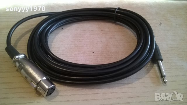 кабел за профи микрофон-жак и букса