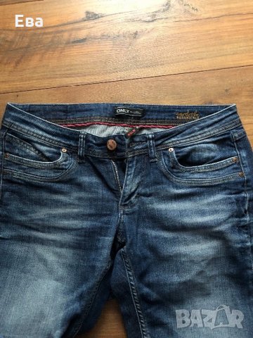 Дамски дънки Only, широки при подгъва. Размер W 31, L 30., снимка 2 - Дънки - 21947710