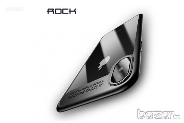 Калъф ROCK Clarity за iPhone X XS / ОРИГИНАЛ /, снимка 3 - Калъфи, кейсове - 21298325