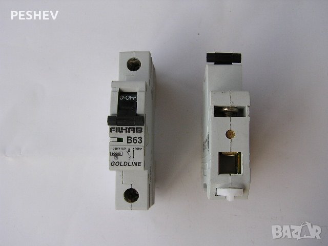 автоматичен прекъсвач/предпазител/ 63А, снимка 4 - Други машини и части - 21592806