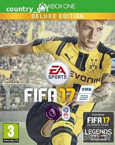 FIFA 17 - Deluxe Edition (Xbox One) - чисто нова с фабрично фолио 100% оригинал , снимка 1 - Настолни игри - 23842033