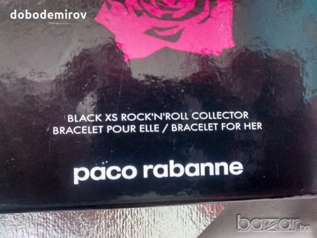 Нова колекция гривни Paco Rabanne Black XS Rock'n'Roll оригинал, снимка 11 - Гривни - 19167554