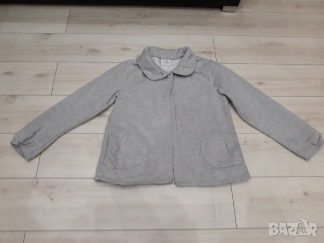 Детско сиво горнище за момиче марка Tom Tailor