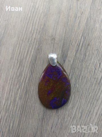 Висулка от ахат, снимка 6 - Колиета, медальони, синджири - 18905641