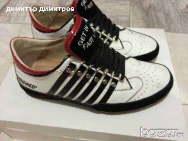 Dsquared2 обувки оригинал Използвани, снимка 2 - Други - 20233763