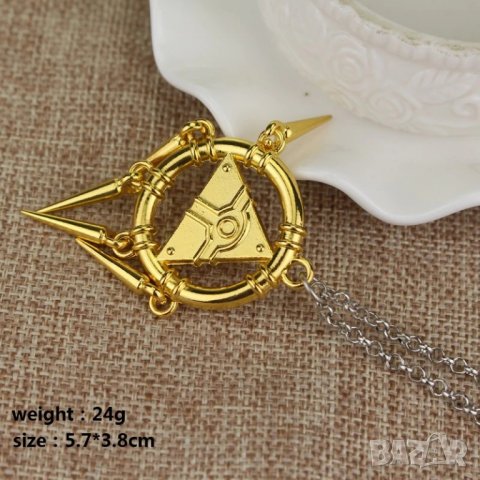 Yu-Gi-Oh Хилядолетният Пръстен - Ю-Ги-О - огърлица, снимка 2 - Колиета, медальони, синджири - 23727321