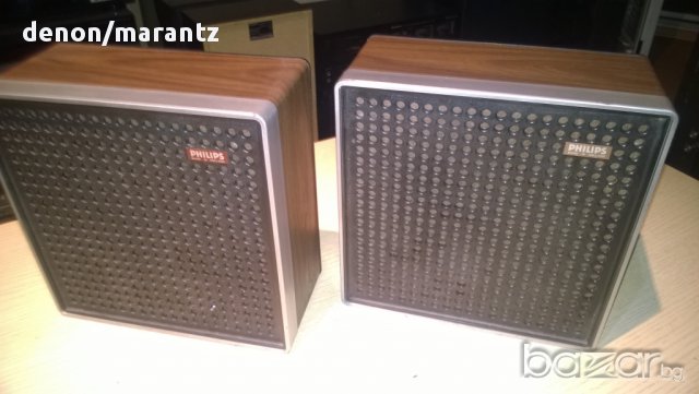philips-8 ohms-2 броя ретро колони-внос швеицария, снимка 7 - Тонколони - 8257755