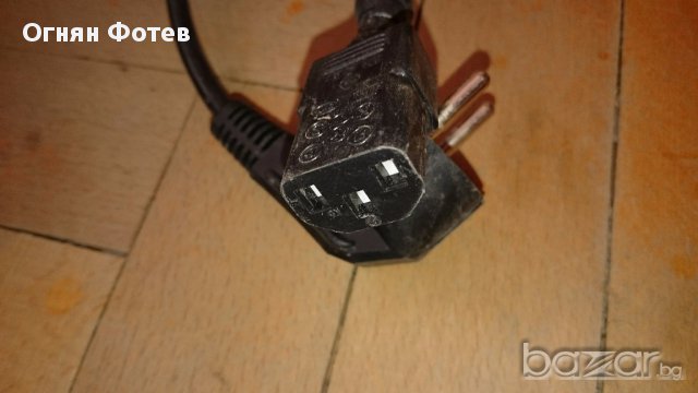 Захранващ кабел за РС, снимка 1 - Кабели и адаптери - 17719244