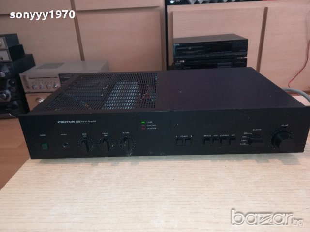 ПОРЪЧАН-proton 520 stereo amplifier-made in taiwan-внос англия, снимка 7 - Други - 20622928