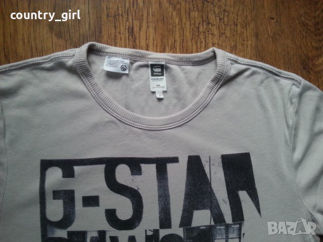 G-Star Art Shelby T-Shirt - страхотна мъжка тениска КАТО НОВА, снимка 5 - Тениски - 21968999