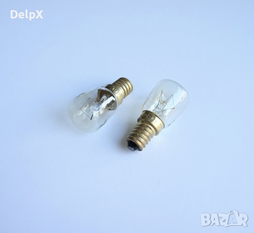 Лампа за фурна високотемпературна с цокъл E14 220V 25W, снимка 1 - Крушки - 17440913