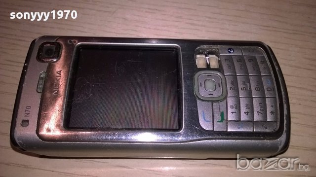 Nokia n70 без батерия-за ремонт за части за колекция