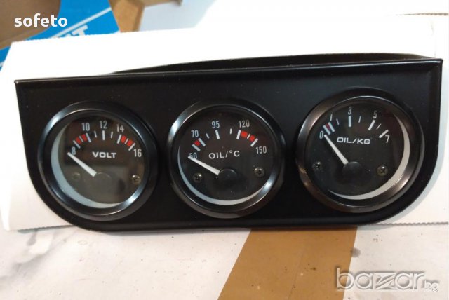 Измервателни уреди тип VDO тунинг уреди бустметър волтметър налягане манометри, снимка 11 - Аксесоари и консумативи - 17082146