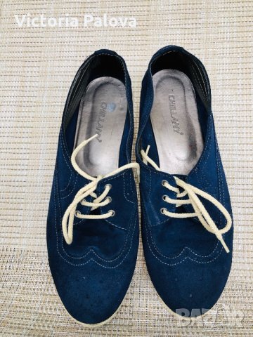 Идеални обувки CHILLANY,велур, снимка 2 - Спортно елегантни обувки - 26061356