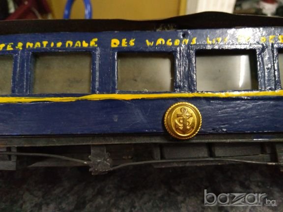 Голям дървено метален вагон, снимка 5 - Колекции - 19867771