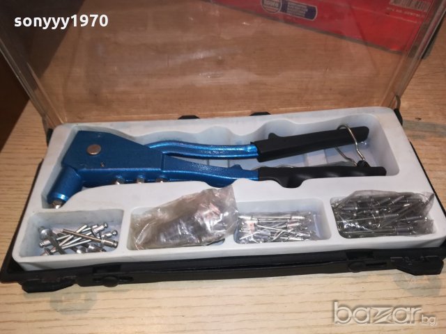 rodeo-комплект нитачка в куфар с нитове-внос германия, снимка 9 - Други инструменти - 20657953