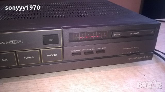 blaupunkt a-5610 hifi amplifier-made in japan-внос швеицария, снимка 7 - Ресийвъри, усилватели, смесителни пултове - 24877997