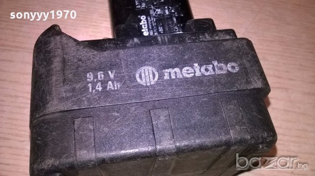 metabo 9.6v/1.4ah-без заряд-внос швеицария, снимка 2 - Други инструменти - 19300909