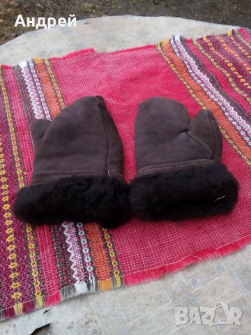 Стари детски кожени ръкавици, снимка 3 - Други ценни предмети - 24279101