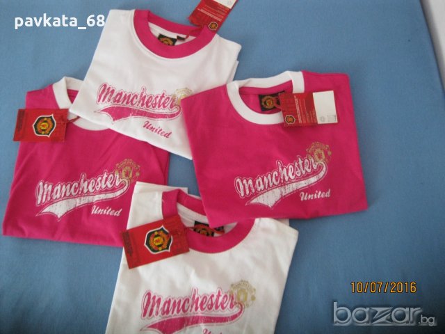 Тениски на Манчестър Юн/Manchester United F.C. за деца, снимка 8 - Футбол - 20189373