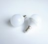 Лампа сфера мини LED енергоспестяваща с цокъл E14 220V 6W 4000K, снимка 1 - Лед осветление - 17441090