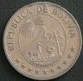 1 песо боливиано 1980, Боливия, снимка 2