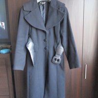Черно палто, снимка 2 - Палта, манта - 19638501