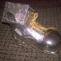 japan-посребрена обувка-ретро колекция-13х11х6см-внос англия, снимка 5 - Антикварни и старинни предмети - 19599685