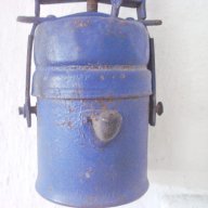 Стара миньорска лампа, снимка 4 - Антикварни и старинни предмети - 10745702