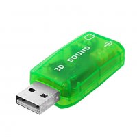 3D 5.1 USB Звукова Карта за Компютър / Лаптоп Саунд Адаптер, снимка 2 - Аудиосистеми - 21022074