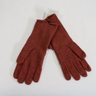 Топли плетени ръкавици цвят керемида Art of Polo, снимка 2 - Ръкавици - 16536539