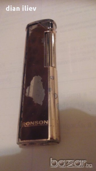 Стара газова запалка-ронсон, снимка 1