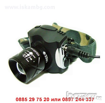 Челник LED Police 5000w 160lm ( модел 806 ), снимка 1