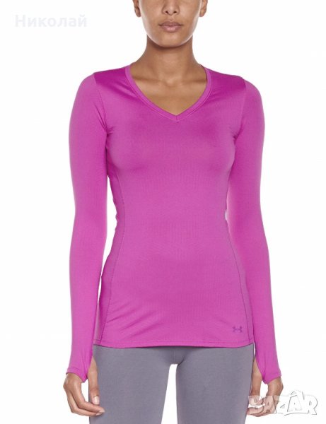 Under armour ColdGear Infrared V-Neck Long Sleeve top, снимка 1